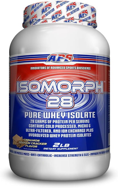APS Nutrition Isomorph Protein Powder Supplement | Whey Protein Isolate | Ultra- Filtered | 28g