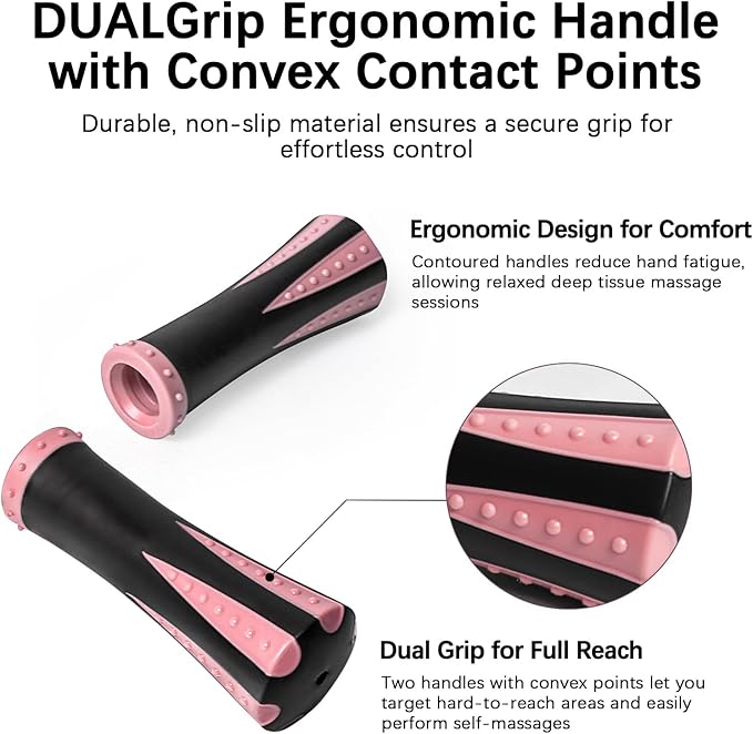 Muscle Roller Stick for Athletes - Deep Tissue Fascia Blaster & Roller Massager for Myofascial Pain