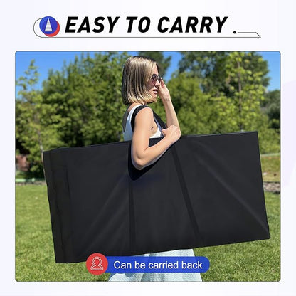 4x2 Ft Cornhole Boards Set, Premium Regulation Size Cornhole Boards with 8 All-Weather Bean Bags
