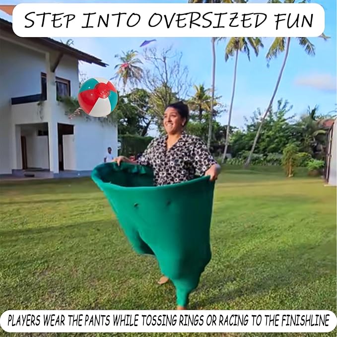 Granny Pants Yard Game, Granny Pants Outdoor Game, YardGames for Adults, with Bouncy Balls and