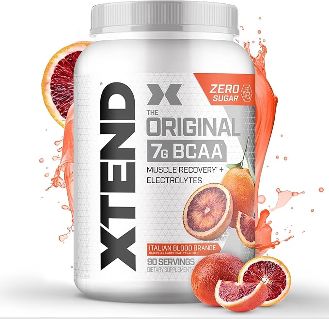 Xtend Original BCAA Powder 7g BCAA and 2.5g L-Glutamine, Sugar Free Post Workout Muscle Recovery