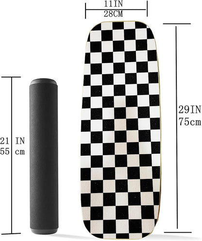 Balance Board Surf Trainer with Adjustable Stoppers - 2 Different Distance Options Balance Board