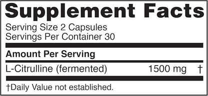 Nugenix Essentials L-Citrulline Supplement for Enhanced Blood Flow and Performance - 1500 mg, 60