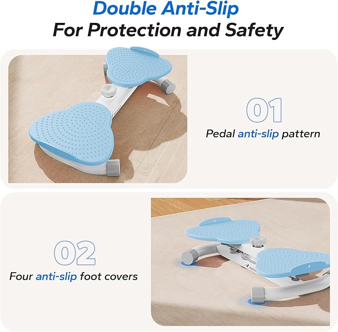 MERACH Waist Twister Machine, Ab Twist Board with 300 lbs Weight Capacity, Abs Workout for Slim
