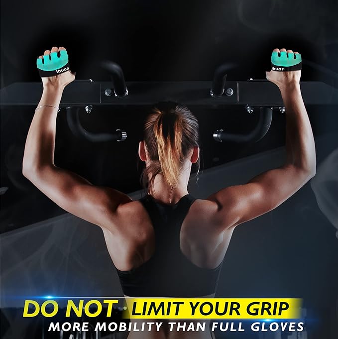 ihuan New Weight Lifting Gym Workout Gloves Men & Women, Great for Weightlifting, Exercise