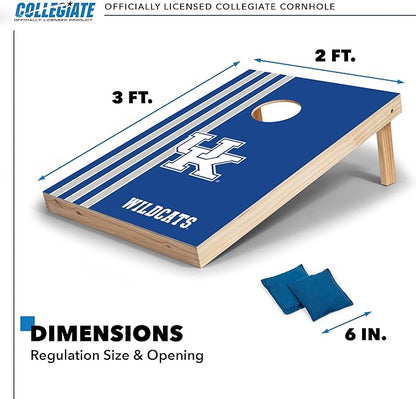 2' x 3' Solid Wood Cornhole Set with Direct Print HD Team Graphics – Great Gift for Any NCAA Fan!