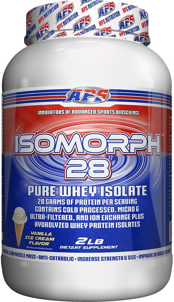 APS Nutrition Isomorph Protein Powder Supplement | Whey Protein Isolate | Ultra- Filtered | 28g