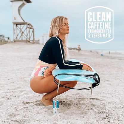 LIFEAID Energy Blend Nootropics Drink for Brain Fuel AlphaGPC GABA BComplex Yerba Mate Green Tea