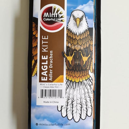 Bald Eagle Kite for Adults and Kids, Huge Kites Easy to Fly Single Line Kite for Beach Trip