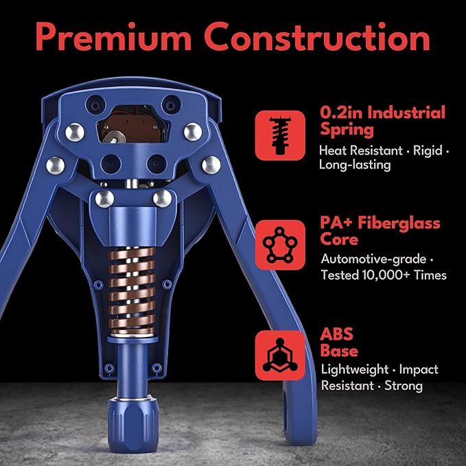 Thigh Master, 0–132lbs Adjustable Resistance, 3-in-1 Pelvic Floor Exercise Devices, Inner Thigh