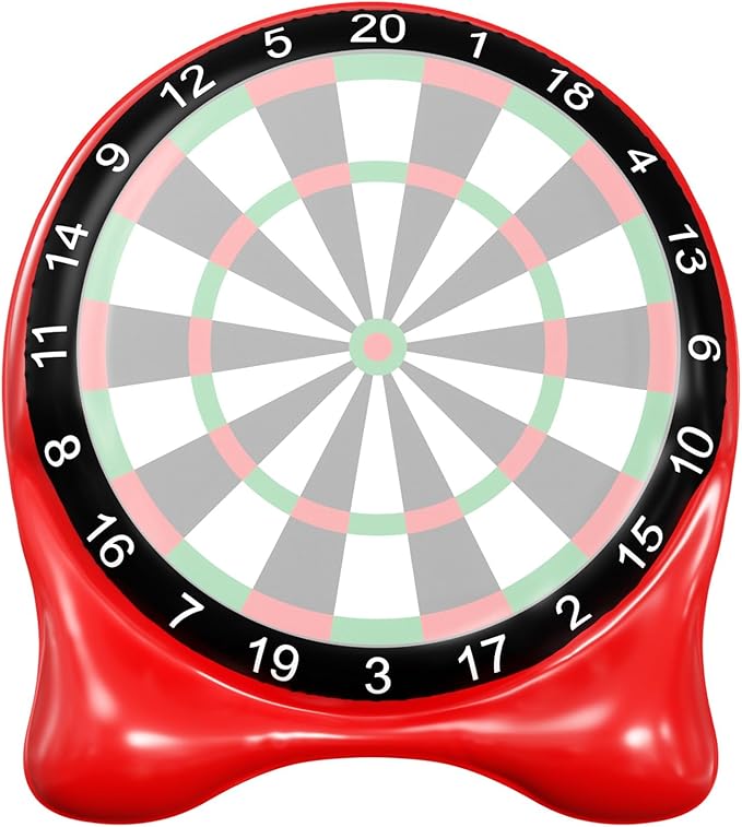 Inflatable Soccer Dart Board, Giant Kick Darts,Indoor Outdoor Lawn Yard Games for Kids Adults