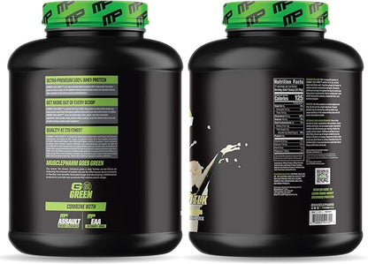 MusclePharm Combat 100% Whey Protein Powder, Banana Milk Flavor, Fast Recovery & Muscle Gain with