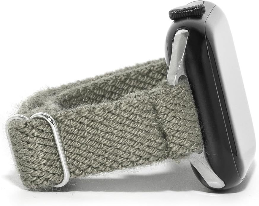 Braxley Bands - Organic Cotton Watch Bands For Women and Men, Compatible With All Apple Watch Sizes