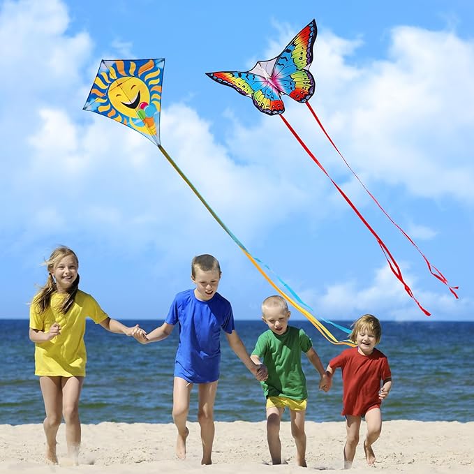 Large Octopus Kites for Kids & Adults,Big Kite for Beginners, Kites for Kids Ages 4-8,Outdoors