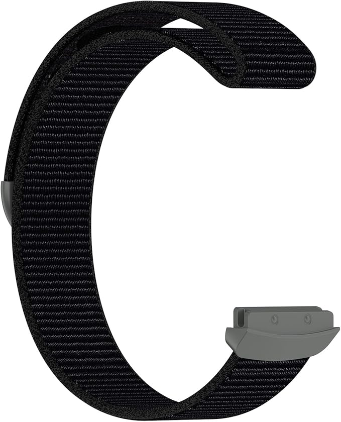 Compatible with Fitbit Google Ace LTE, Quick Release Nylon Hook Loop Replacement Sport Strap