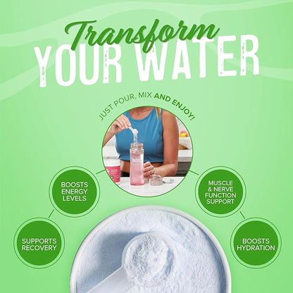 JUNP Electrolytes Powder No Sugar No Carbs, Mouthwatering Green Apple Keto Electrolyte Drink Mix