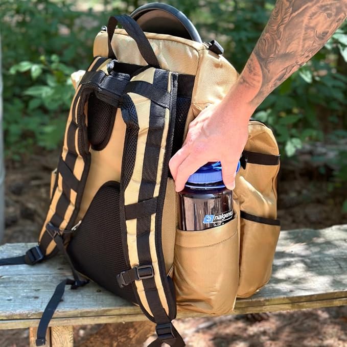 Discology Disc Golf OG V3 Disc Golf Bag | 26+ Disc Capacity | Premium Disc Golf Backpack Bag |