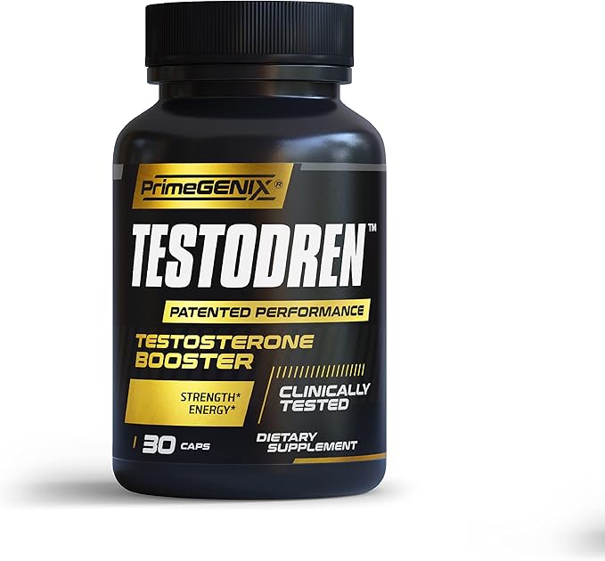 Testodren Advanced Testosterone Booster for Men | Natural Stamina, Endurance, Energy & Strength