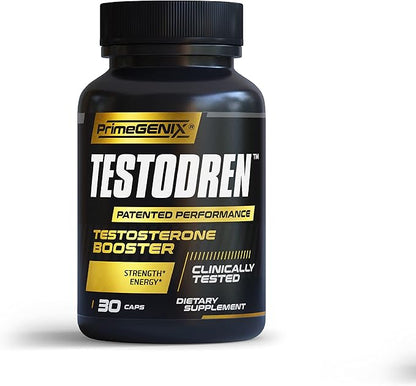 Testodren Advanced Testosterone Booster for Men | Natural Stamina, Endurance, Energy & Strength
