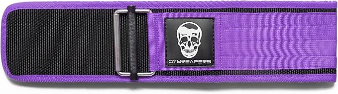 Gymreapers Quick Locking Weight Lifting Belt for Men Gym Belt for Powerlifting Deadlift Belt with 4