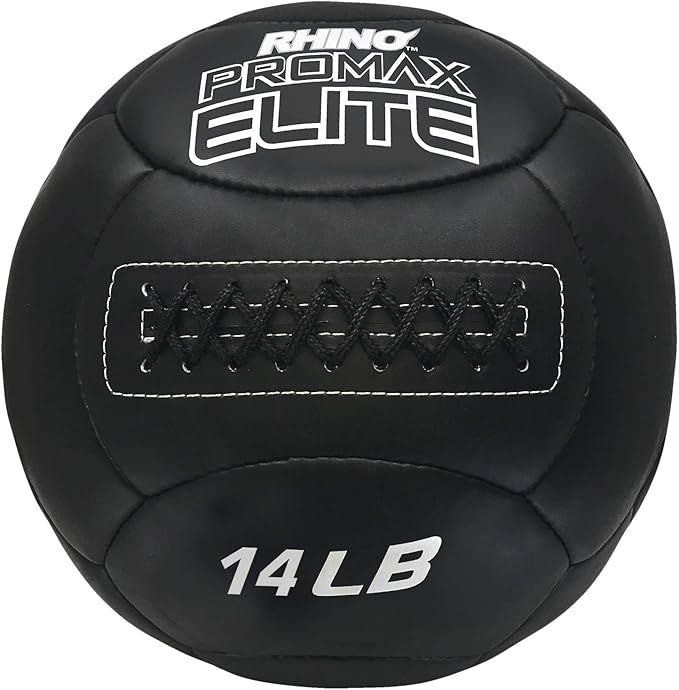 Champion Sports Rhino Promax Elite Slam Ball – Soft Shell, Non-Slip Grip, Multiple Weights