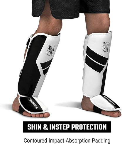 Hayabusa S4 Kids Shin Guards, Muay Thai, MMA, Kickboxing, Martial Arts