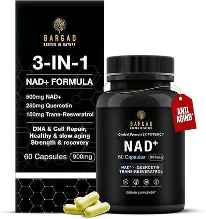 NAD+ Supplement for Anti Aging & Cell Regeneration | NMN Supplement Alternative - NAD with