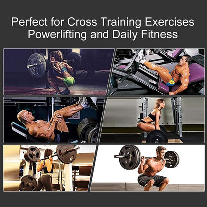 Jaffick Leather Weight Lifting Belt for Men Women Bodybuilding, Squatting