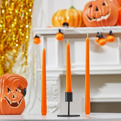MTLEE Taper Candles 8/10/12 Multi Height Unscented Taper Candles 8 Burn Hours for Dinner Decorative