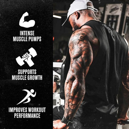 Jacked Factory N.O. XT Nitric Oxide Supplements for Men w/Nitrosigine L Arginine L Citrulline