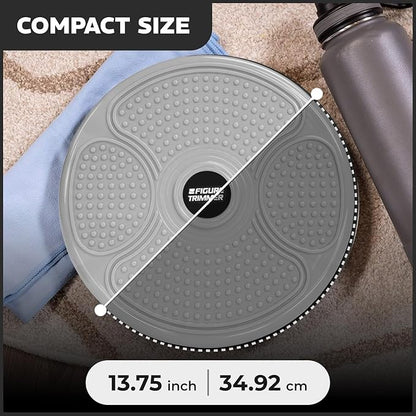 Daiwa Felicity Figure Trimmer Ab Twister Board - Waist Twister Machine for Core & Abs Exercise