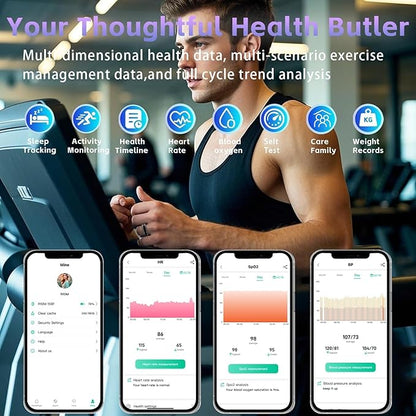 Smart Ring for Men Women ??Fitness Tracker Ring with Heart Rate, SpO2, Blood Pressure, Sleep