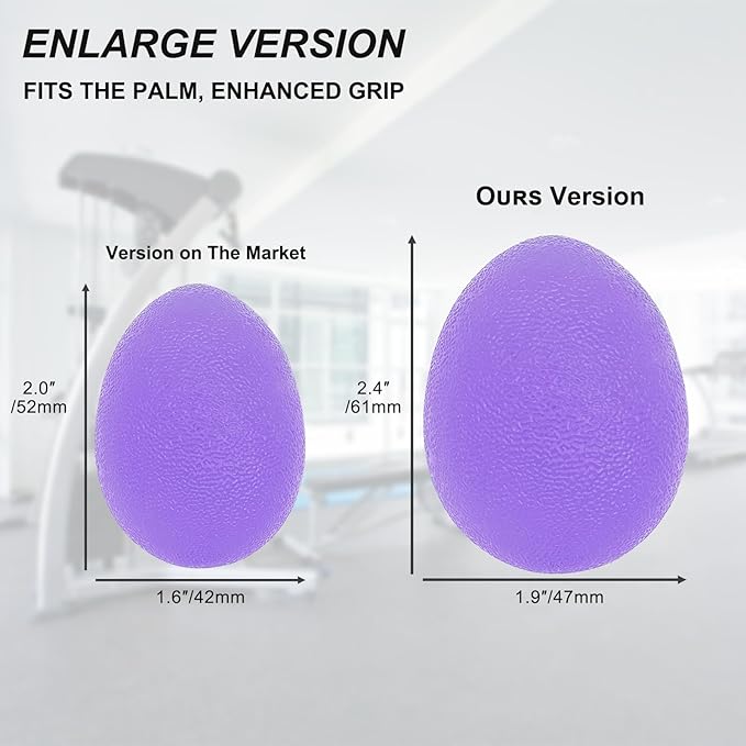 Stress Balls for Adults, Hand Exersicers for Strength, Squeeze Balls for Hand Therapy, Hand