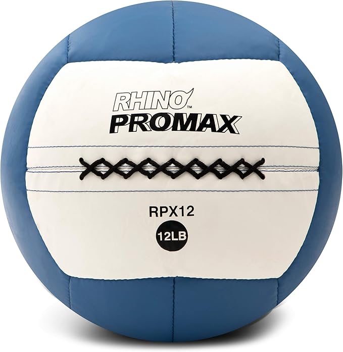 Champion Sports RPX16 Rhino Promax Slam Balls, 16 lb, Soft Shell with Non-Slip Grip, Medicine Wall