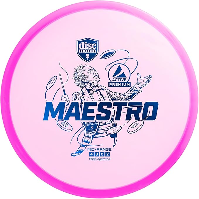 Discmania Disc Golf Starter Set (3 Pack) | Active Premium Disc Golf Set for Beginners | Sensei