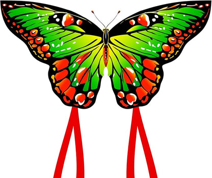 HONBO Butterfly Kites for Kids & Adults,55" x 28" Large Beginner Kite for Kids Ages 4-8,Easy to Fly