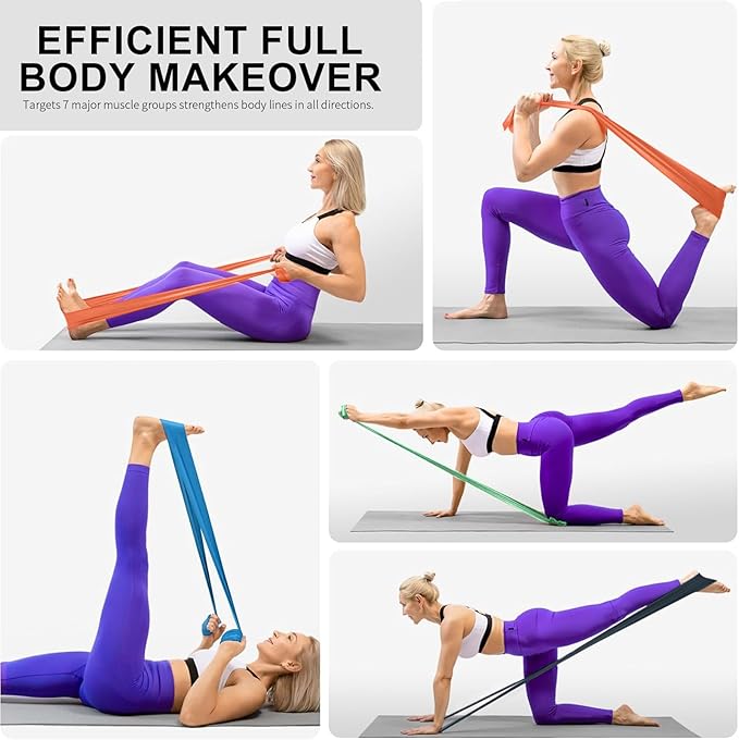 Resistance Bands,Professional Long Non-Latex Elastic Stretch Bands,Exercise Bands for Physical