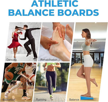 Athletic Balance Boards,Slant Board,Wobble Board,Balance Wedge for Condition Your Body and Prevent