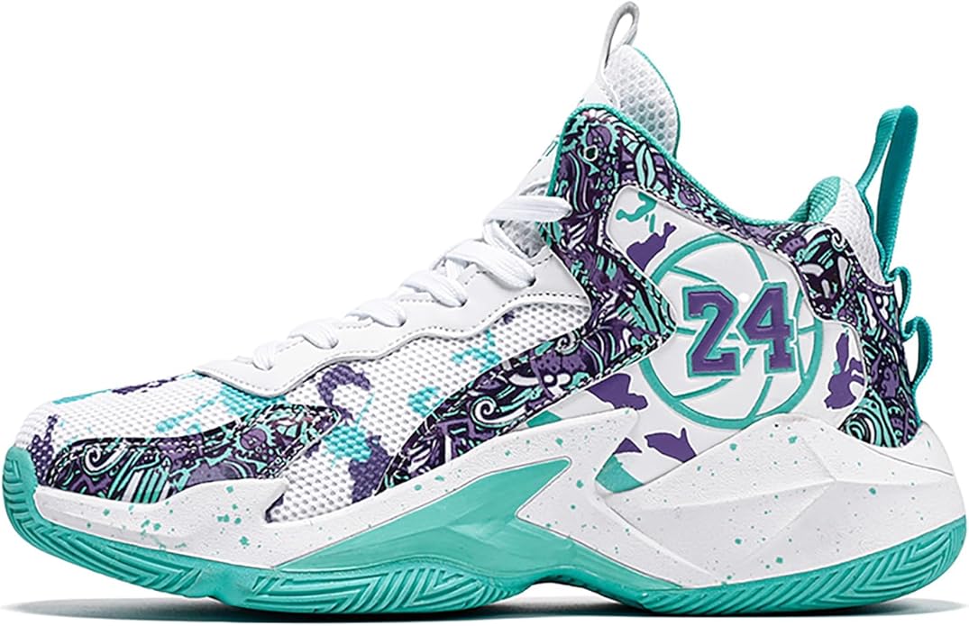 Boys Basketball Shoes Breathable Indoor Athletic Shoes Youth Outdoor Fashion Sneakers Comfortable