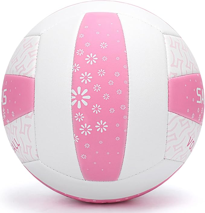 Beach/Water/Sand Volleyballs, Outdoor/Indoor Official Size, Soft Touch Volleyball for Beginners