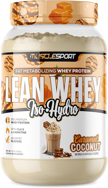 Musclesport Lean Whey Revolution??Protein Powder - Whey Protein Isolate - Low Calorie, Low Carb