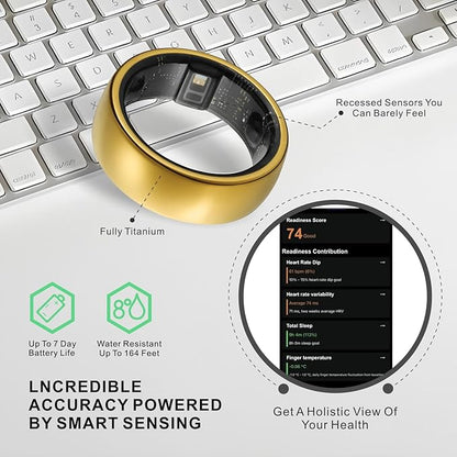 Smart Ring, Activity Trackers, Sleep Ring, Fitness Tracking, Stress Tracker, Heart Rate