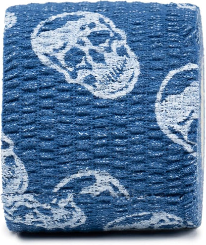 Gymreapers Hook Grip Weightlifting Tape (3 Pack) Premium Adhesive Thumb Skull Tape for Finger