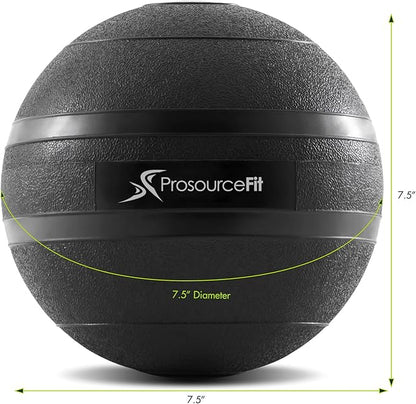 ProsourceFit Slam Medicine Balls 5, 10, 15, 20, 25, 30, 50lbs Smooth and Tread Textured Grip Dead