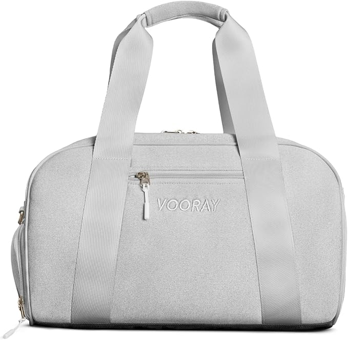 Vooray Burner Gym Duffel Bag, Gym Bag for Women and Men with Shoe Compartment, Weekender, Overnight