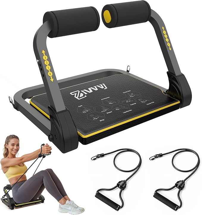 Ab Workout Equipment, Ab Machine for Stomach Workout, Ab Trainer Machine for Home, Sit Up Machine