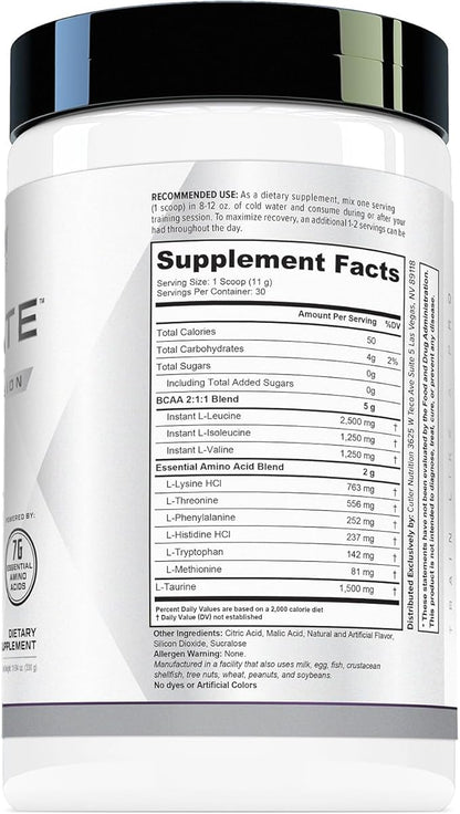 Generate EAA and BCAA Powder: Best Post Workout Recovery Drink and Branched Chain Amino Acids