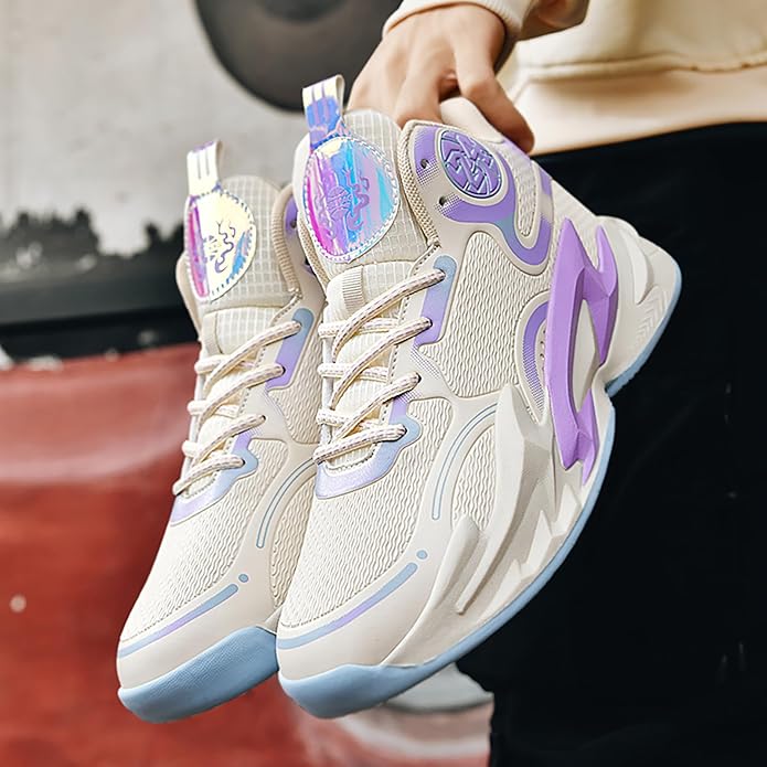 Boys Basketball Shoes Breathable Indoor Athletic Shoes Youth Outdoor Fashion Sneakers Comfortable
