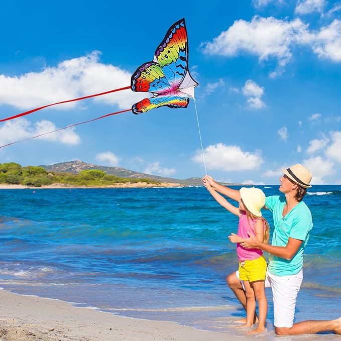 Large Octopus Kites for Kids & Adults,Big Kite for Beginners, Kites for Kids Ages 4-8,Outdoors