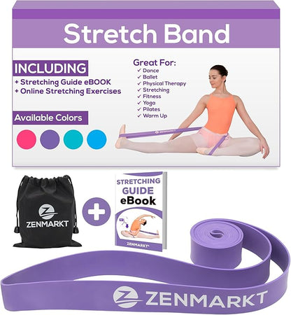 Zenmarkt Ballet Stretch Bands for Flexibility and Strength - Stretch Bands Ideal to Have as Dance